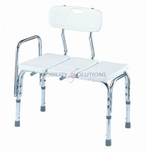 Shower Chair with Backrest & Armrest